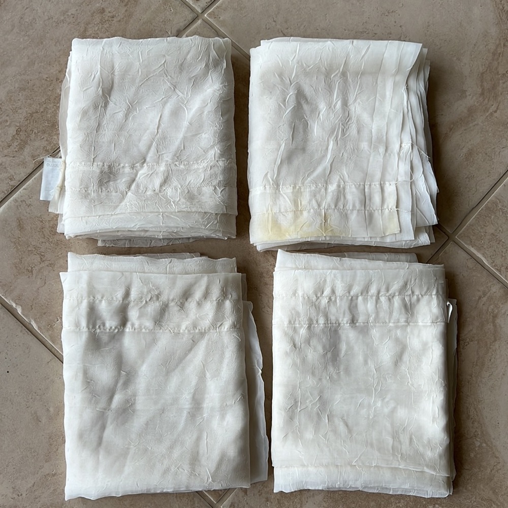 Set of window panels